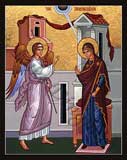 Icon of The Annunciation