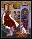 Icon of The Birth of the Theotokos.
