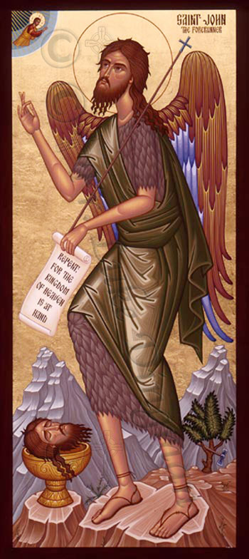 Icon of St. John The Baptist.