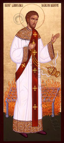Icon of St. Lawrence
